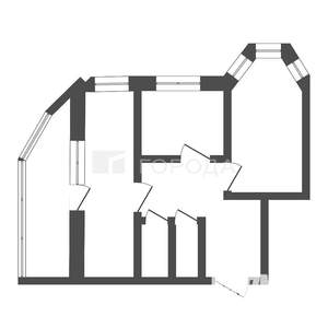2-к квартира, вторичка, 62м2, 4/6 этаж
