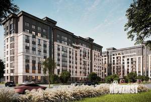 3-к квартира, строящийся дом, 57м2, 4/9 этаж