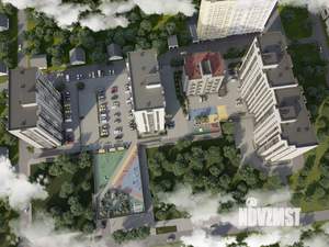 3-к квартира, строящийся дом, 65м2, 13/16 этаж