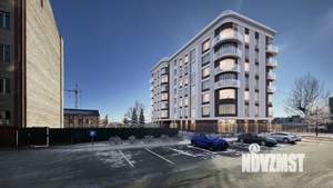 3-к квартира, строящийся дом, 74м2, 2/7 этаж