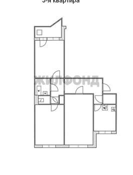 3-к квартира, вторичка, 65м2, 6/9 этаж