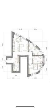 4-к квартира, вторичка, 110м2, 7/16 этаж