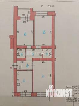 3-к квартира, вторичка, 87м2, 2/12 этаж