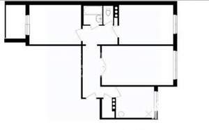 3-к квартира, вторичка, 68м2, 10/10 этаж