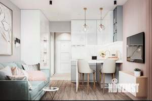 Студия квартира, строящийся дом, 22м2, 4/13 этаж