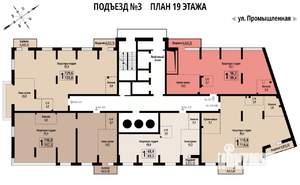 1-к квартира, вторичка, 99м2, 19/23 этаж