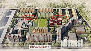 1-к квартира, вторичка, 50м2, 6/12 этаж