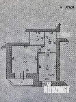 1-к квартира, вторичка, 38м2, 4/10 этаж