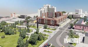 3-к квартира, строящийся дом, 66м2, 14/18 этаж