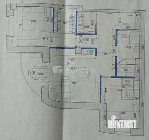 3-к квартира, сданный дом, 75м2, 7/24 этаж