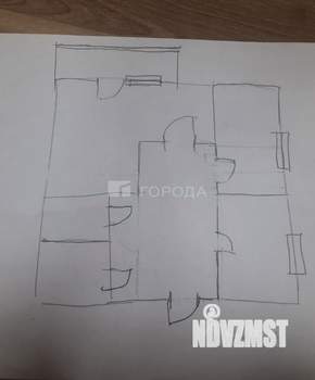 3-к квартира, вторичка, 62м2, 5/5 этаж