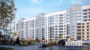 3-к квартира, строящийся дом, 58м2, 6/10 этаж