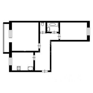 2-к квартира, вторичка, 59м2, 8/10 этаж