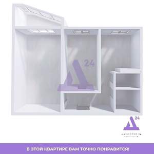 2-к квартира, вторичка, 50м2, 4/10 этаж