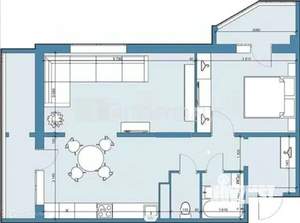 2-к квартира, вторичка, 53м2, 10/17 этаж