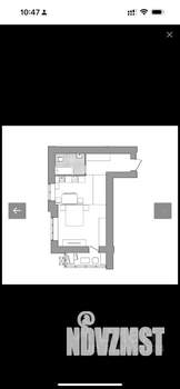 2-к квартира, вторичка, 43м2, 4/12 этаж