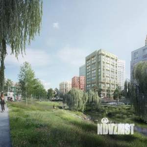 2-к квартира, строящийся дом, 49м2, 23/24 этаж