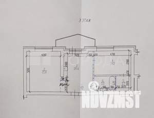 2-к квартира, вторичка, 64м2, 3/6 этаж
