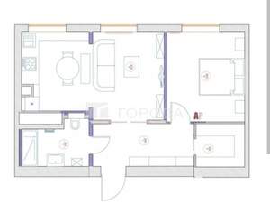 2-к квартира, вторичка, 50м2, 3/5 этаж