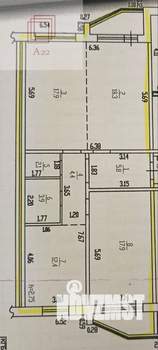 3-к квартира, вторичка, 83м2, 1/17 этаж