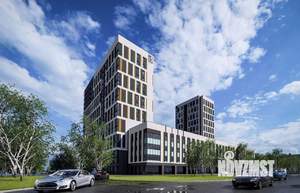 1-к квартира, строящийся дом, 37м2, 9/17 этаж