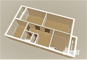 3-к квартира, вторичка, 57м2, 5/5 этаж