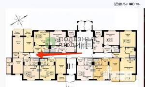 3-к квартира, вторичка, 54м2, 1/10 этаж
