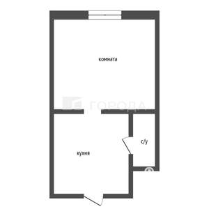 1-к квартира, вторичка, 14м2, 3/5 этаж